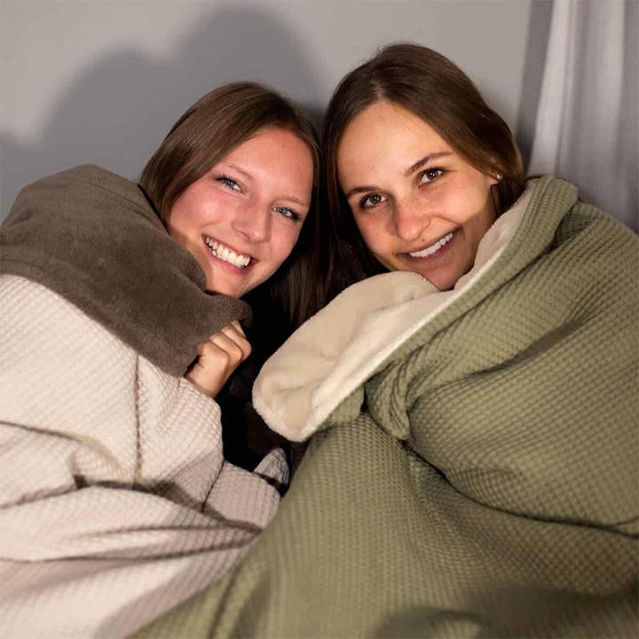 blanketino – wholesale Prydnadsfilt – Bambu Filt Beige|Brun 210 x 145 cm