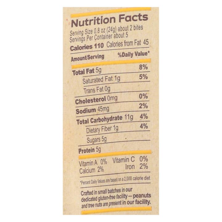 Ware Spark - Wholesale Nut Butter - The Gfb - Bites Peanut Butter Gluten Free - Case Of 6 - 4 Oz1