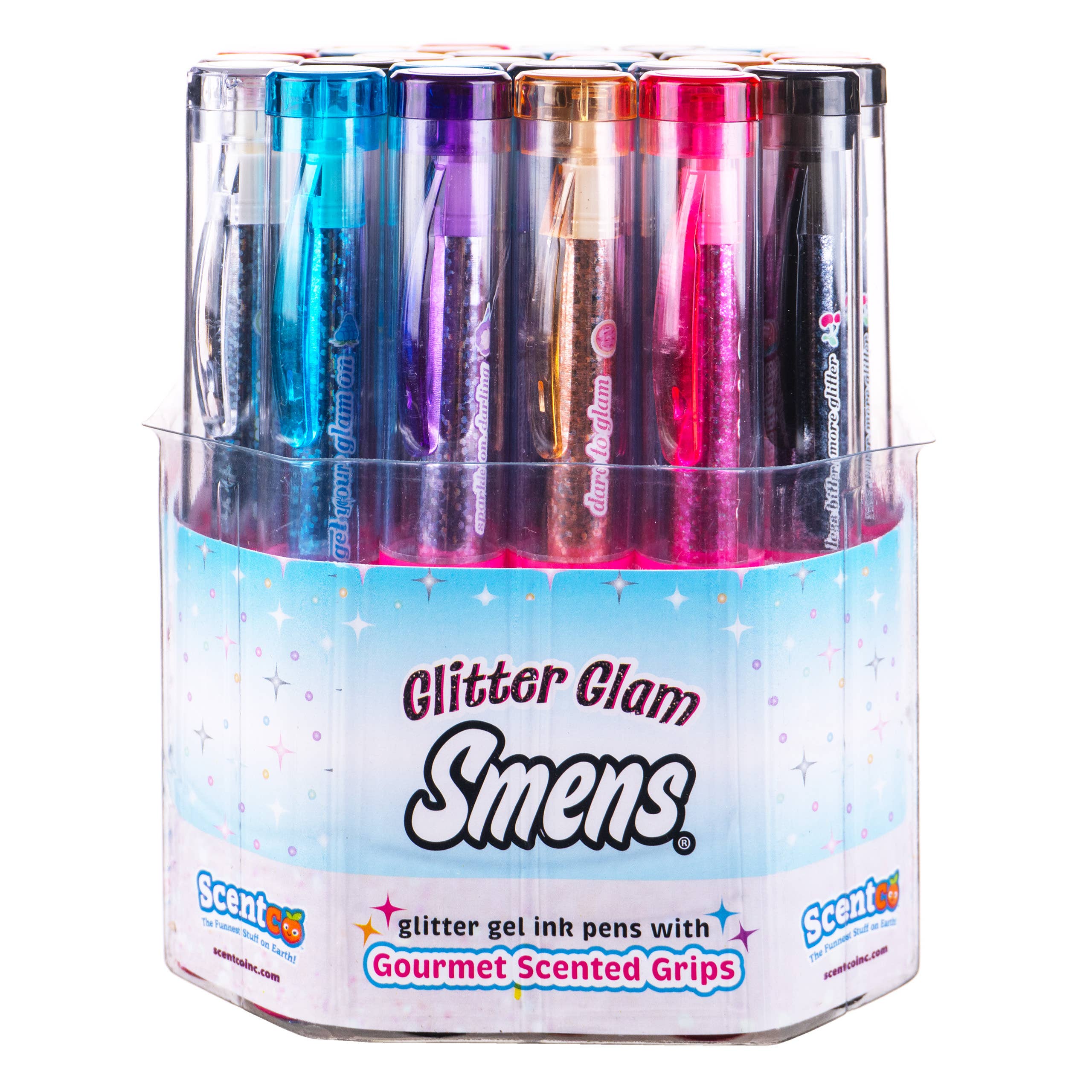 Scentco, Inc - Wholesale Pen - Glitter Glam Smens (Scented Pens) Display of 320