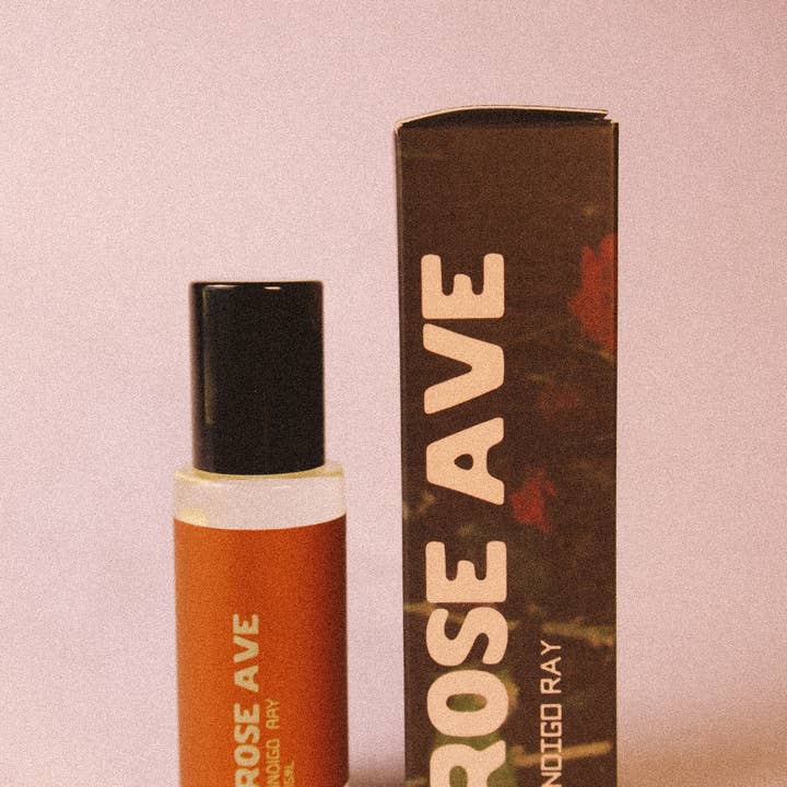 Indigo Ray Botanicals - Wholesale Roll-On Fragrance - Rose Ave Roll-On Perfume1