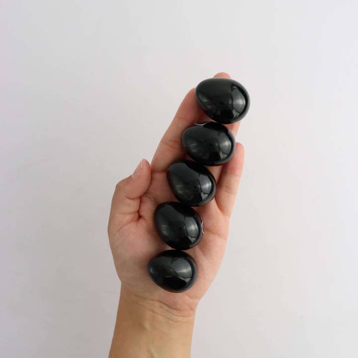 Mi Esperanza Minerals – Pedra/cristal espiritual por atacado – Ovo pequeno de obsidiana