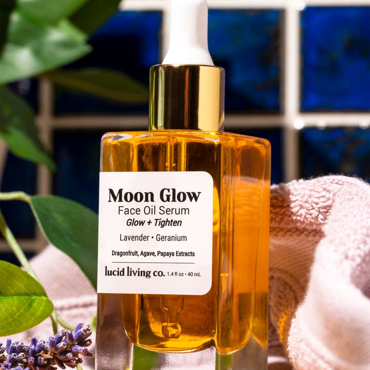 Lucid Living Co. - Wholesale Facial Serum/Concentrate - Moon Glow Face Oil Serum2