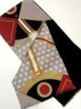 Red Accents Lined Scarf for wholesale by Pangborn Collection