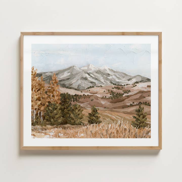 Hannah Weisner Art - Wholesale Art Print - "First Frost" Print