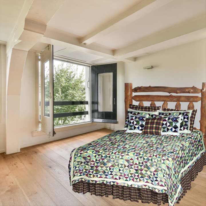 Édredon Broken Dishes, édredons en coton patchworked. pour la vente par Patch Magic