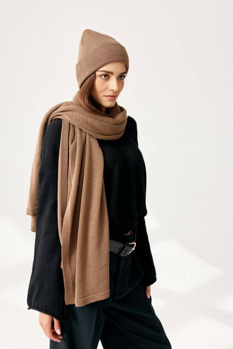 Ander - Vente Bonnet – femme - Bonnet classique NAOMI 100 % laine mérinos TOP SELLER2