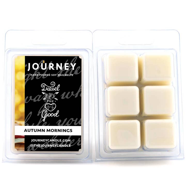 Autumn Mornings Journey Soy Wax Melts for wholesale by Journey Candle