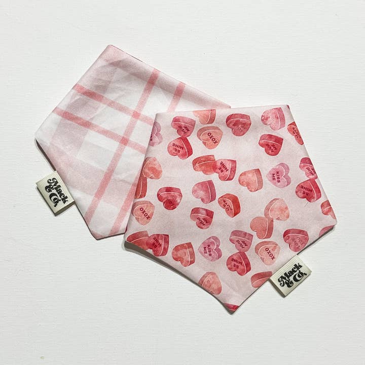 Bandana de Cuadros Sweetheart *Reversible* para venta al por mayor de Mack & Co.