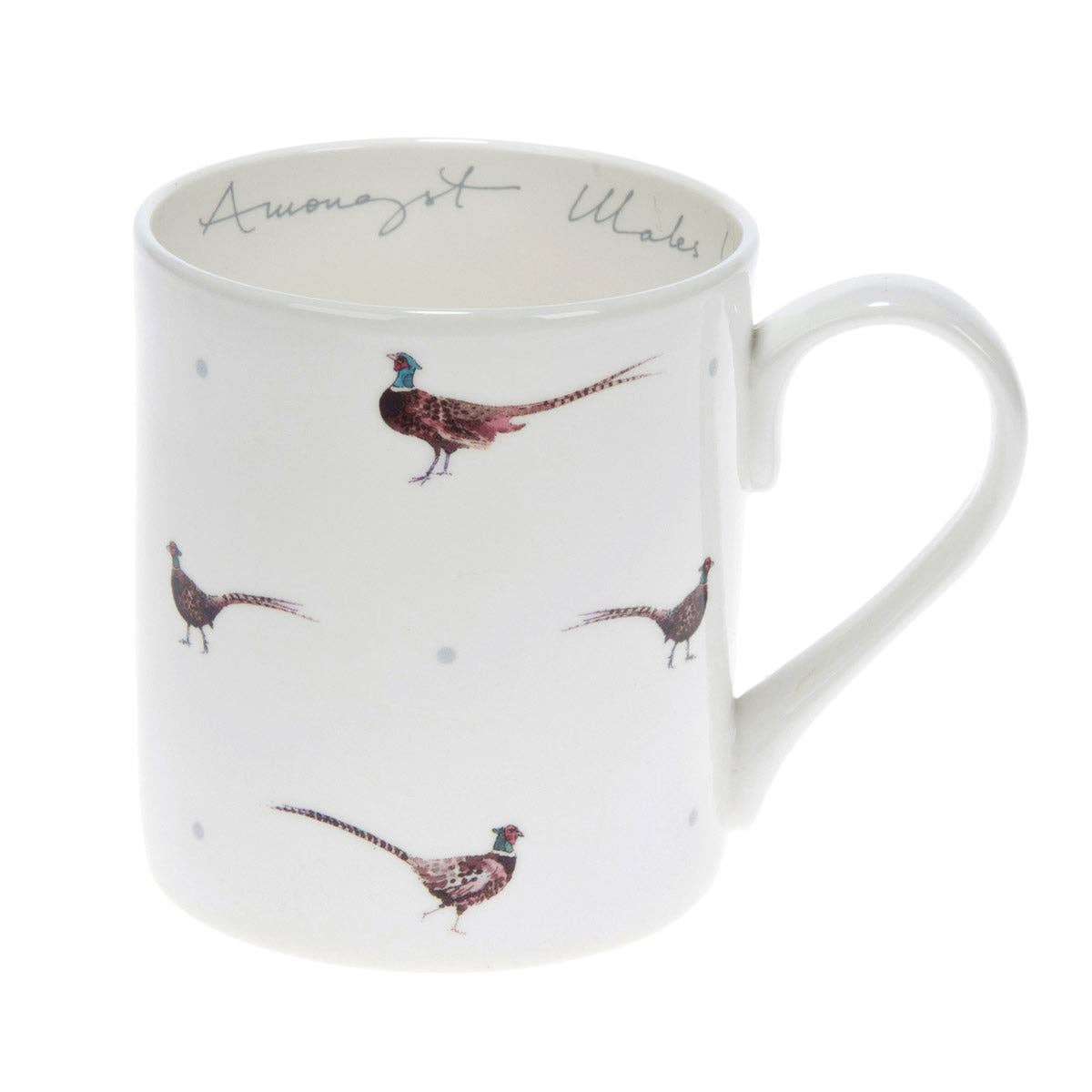 Sophie Allport – wholesale Coffee mug – Amongst Males Pheasant & Dot Mug0