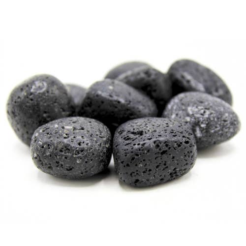 Green Tree - Wholesale Spiritual Stone/Crystal -  Lava Stones 'A' Tumbled Stones 200 gr1