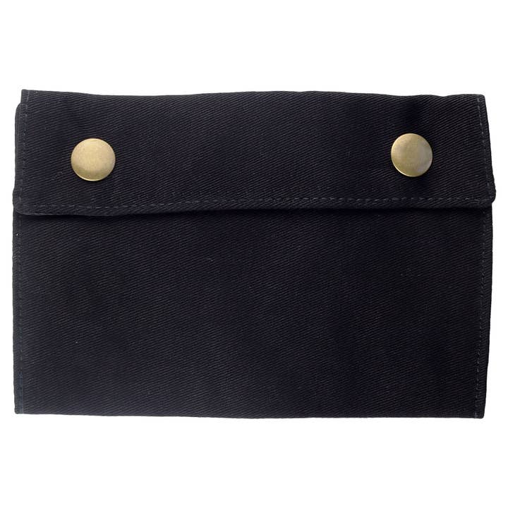 Tribal Trade GmbH - Wholesale Cigarette Case - Tobacco pouch black brass tobacco pouch swivel bag