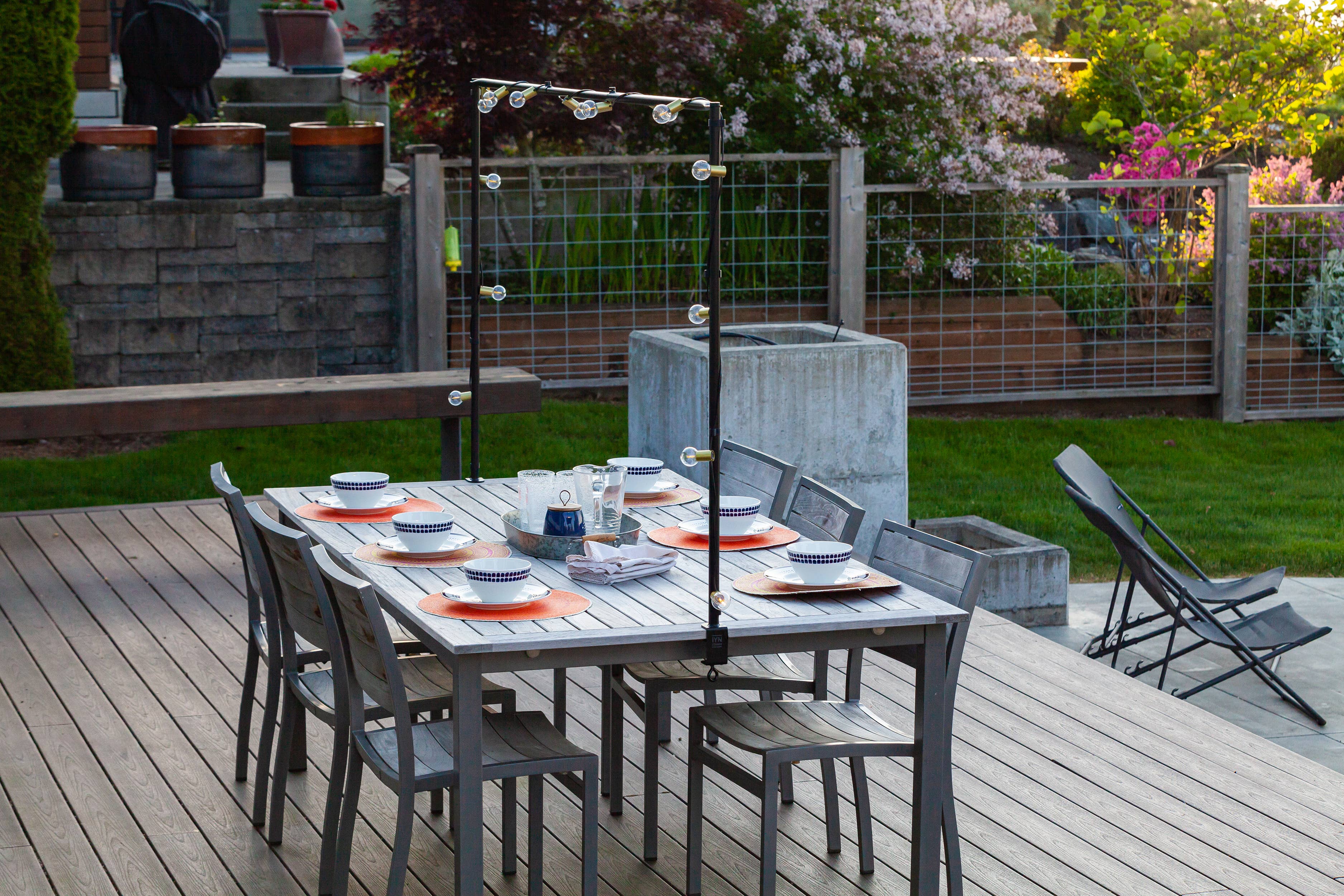 Allsop Home & Garden - Wholesale String Lights - IYN Table Frame 5"-8" - String Light/Event Table Display14