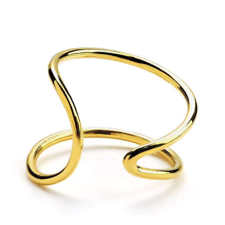 Analema Marte Adjustable Ring (Gold) for wholesale by HYPATIA