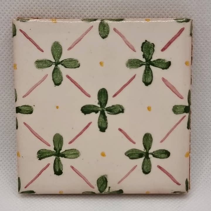 Hazbruk Ceramics - Wholesale Coasters - Wooden Elegance: Handcrafted Tile Coasters - Set of 49