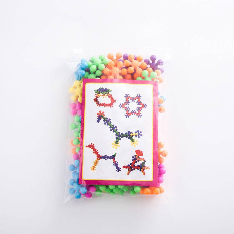 Infinite Basics – Conjunto de construção - Crianças por atacado – Conjunto de 200 Peças de Blocos de Montar 3D Interligados - Brinquedo STEM1