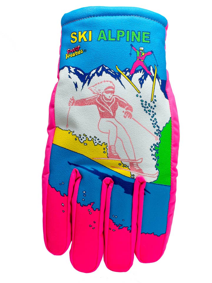 Ski Alpine Freezy Freakies (Adult sizes only) for wholesale by Freezy Freakies