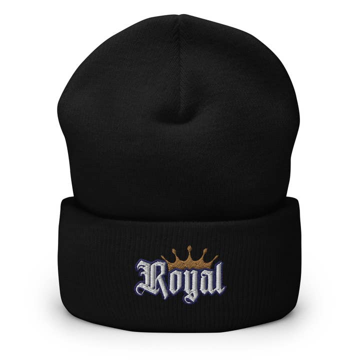 Gorro com algemas Royal Crown - Gorro Royalty Crown por atacado de The Beanie Shop