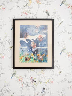 Fjäril poster for wholesale by syster henry