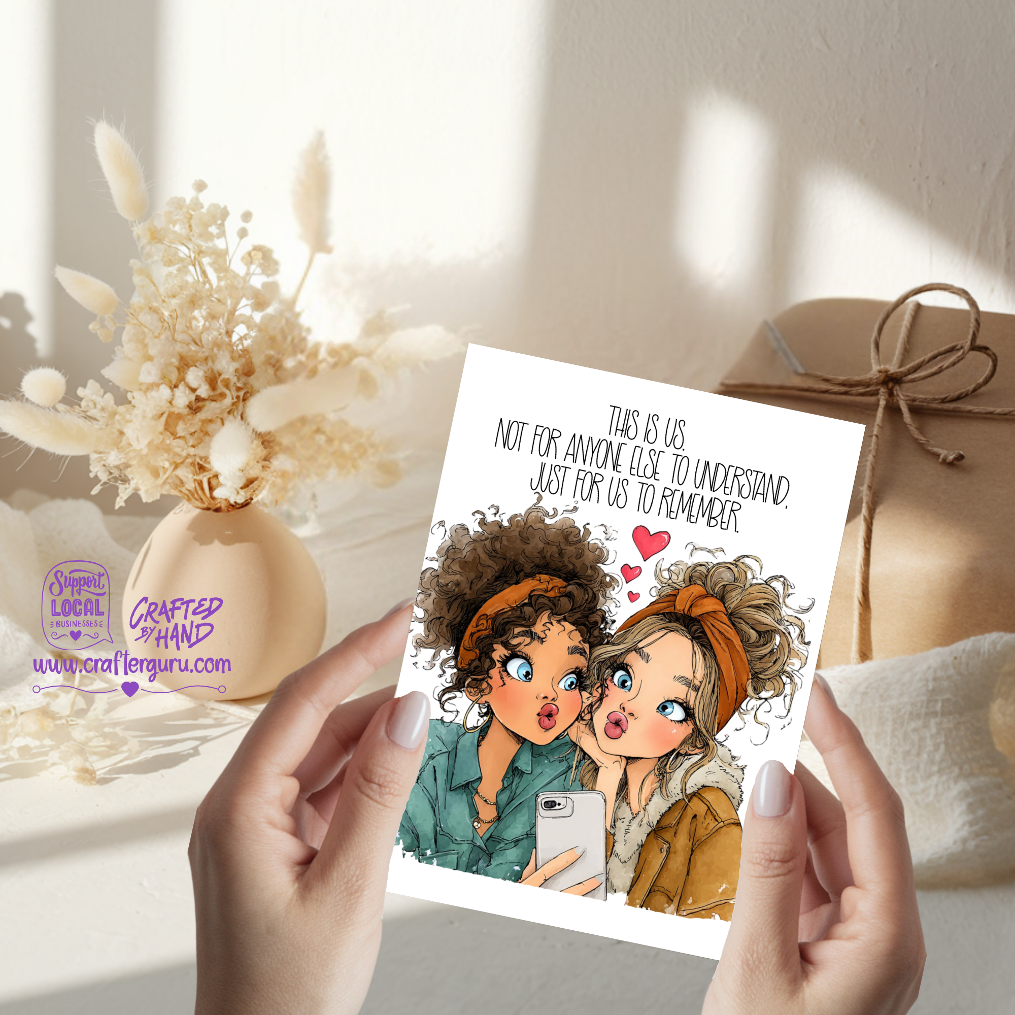 Crafter Guru Shop - Wholesale Love Card - This Is Us – A Card for What Only We Understand VGC-0201