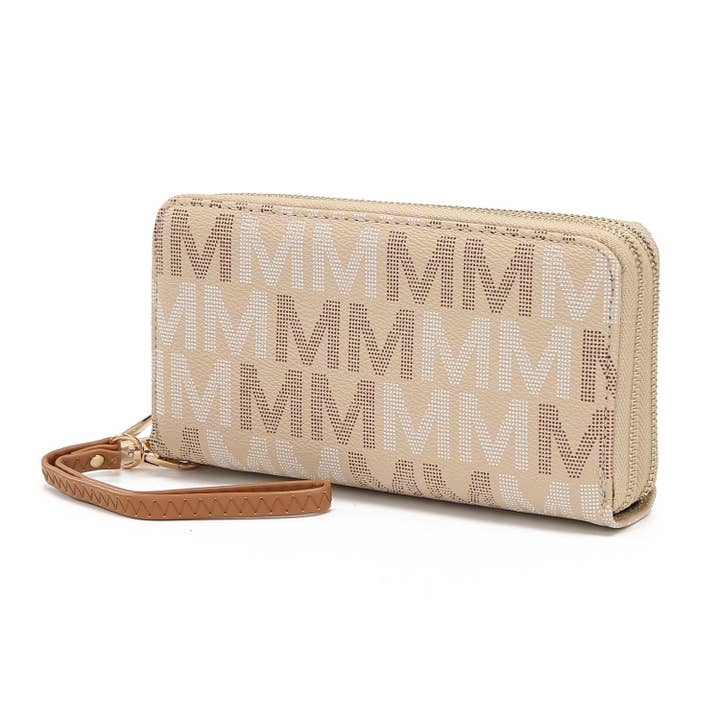 MKF Collection – Carteira - Mulher por atacado – Bolsa de Pulseira Hofstra M Signature Wallet para Mulher da Mia K