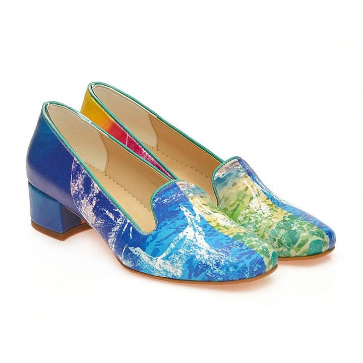 Career Heel Shoes WDB109 for wholesale by Goby