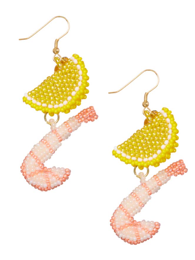 Orecchini da cocktail con gamberetti per la vendita all'ingrosso da parte di Susan Alexandra