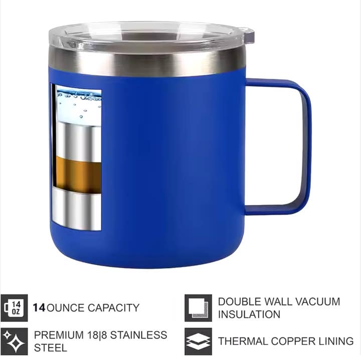 zoo&roo - Wholesale Insulated mug/tumbler - Velaris stainless steel mug | Officially licensed ACOTAR mug8