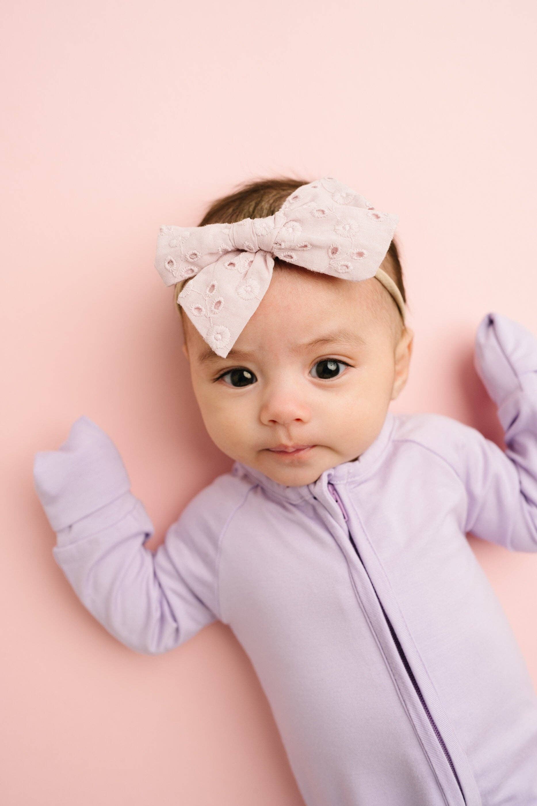 Little One Shop - Wholesale Sleepsuit - Baby - Lilac Bamboo Sleeper10