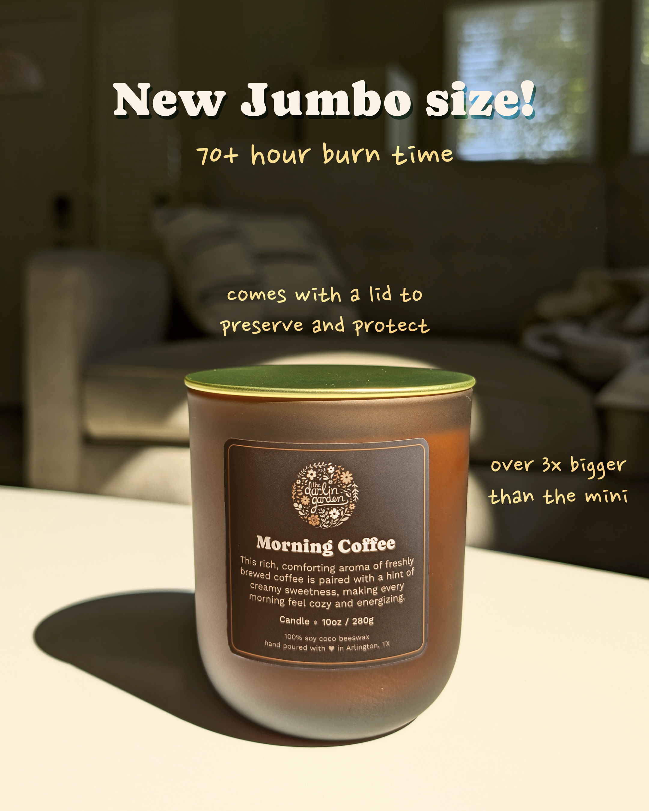 The Darlin' Garden - Wholesale Jar/Filled Candle - Mossy Forest Wood Wick Candle6