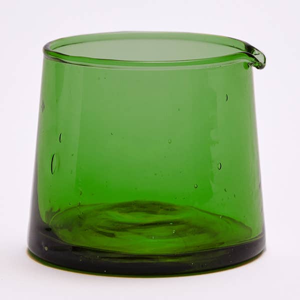 GREEN LOW JUG for wholesale by The Atlas Works