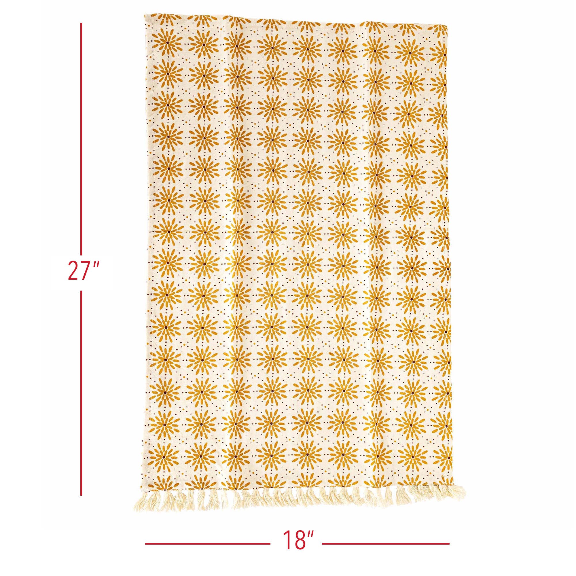 Foreside Home & Garden - Wholesale Tea Towel - Rae Set 3 Vintage Floral Kitchen Towels Cotton4