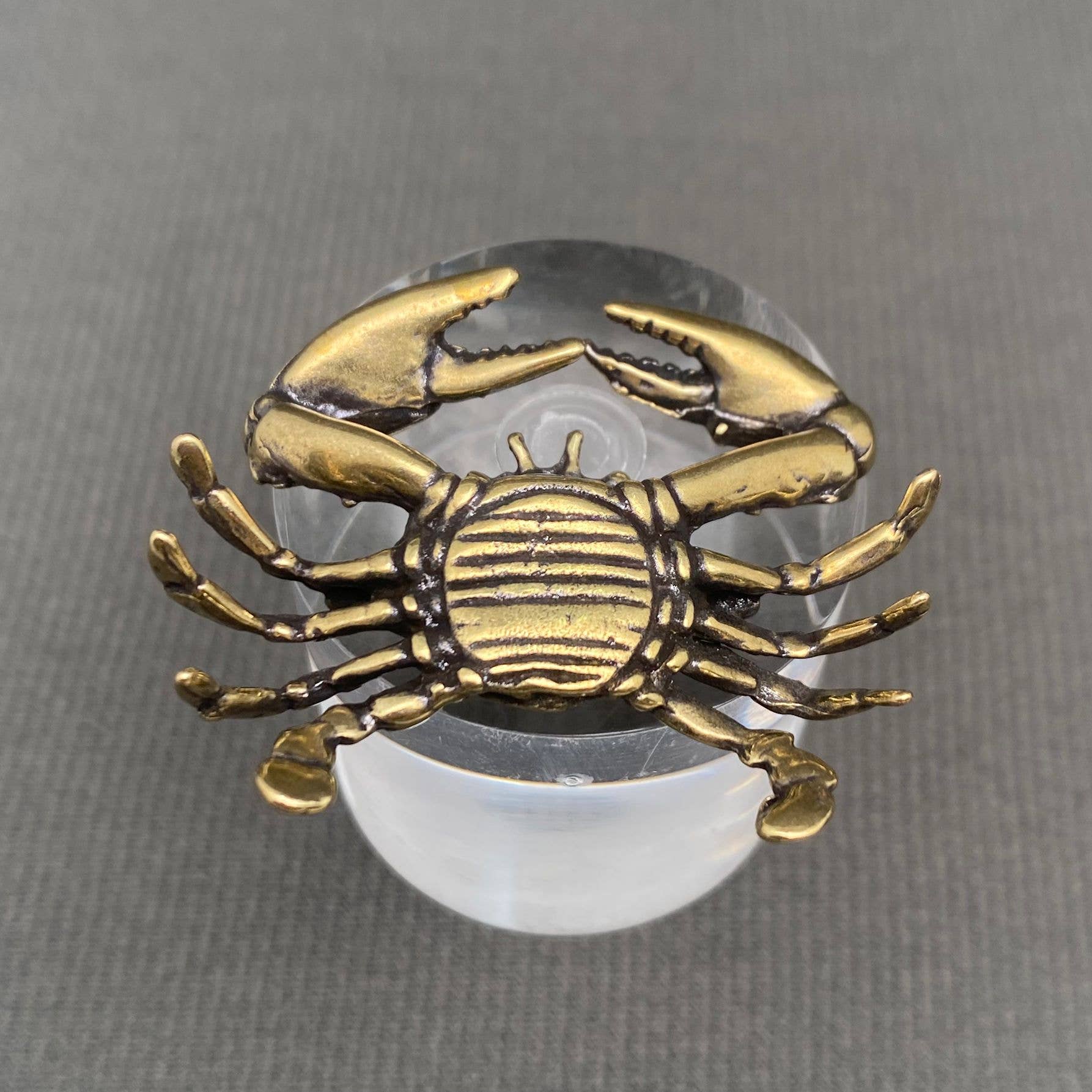 Mio Queena - Wholesale Decorative Tabletop Object - Brass Crab Crafts Decoration Desktop Ornaments2