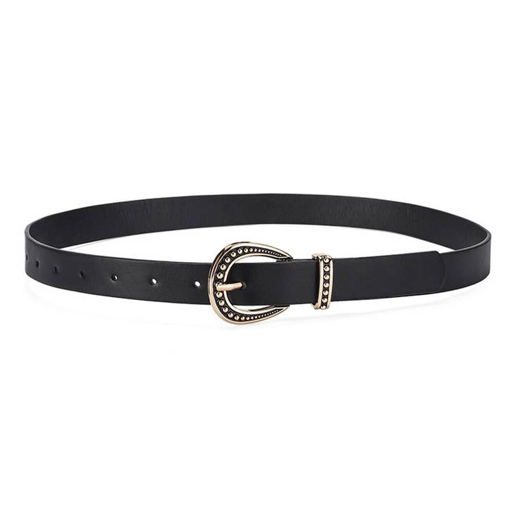 Lily Clothing - Wholesale Belt - Women's - Personalized vintage pin buckle solid color women's belt