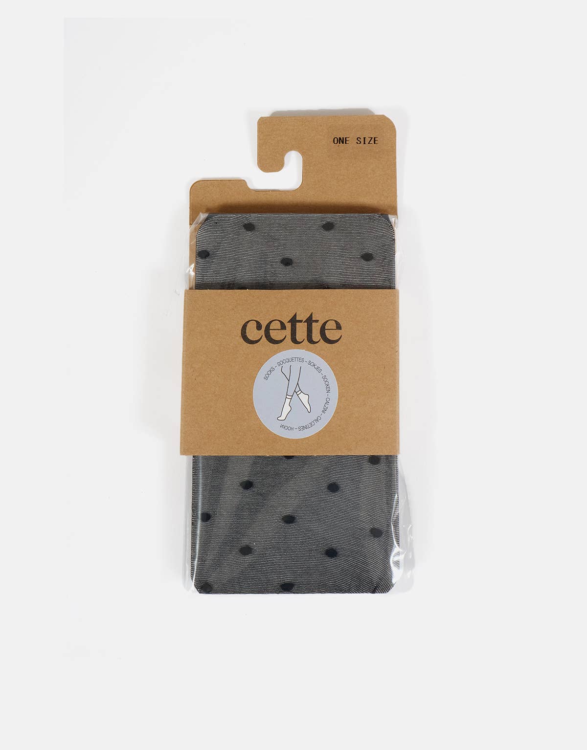 Cette – wholesale Strumpor - Dam – Prickiga ankelstrumpor, genomskinliga 20 DEN, pop-strumpor1