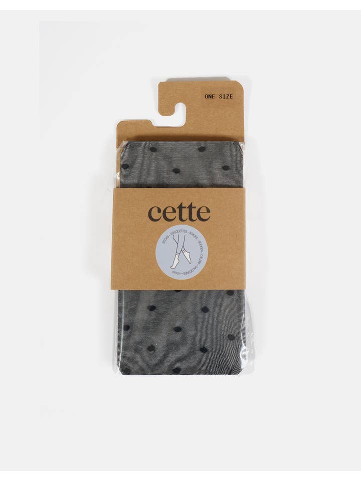 Cette - Wholesale Socks - Women's - Polka Dots Socks, Pop Socks, Sheer Socks 20 DEN, Ankle Socks2