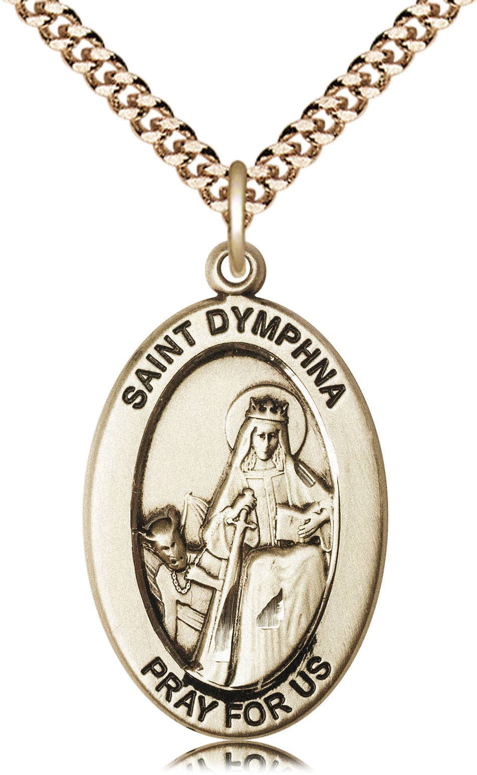 Tony’s Jewelry – wholesale Hänge-/berlockhalsband – Sankt Dymphna-hänge.0