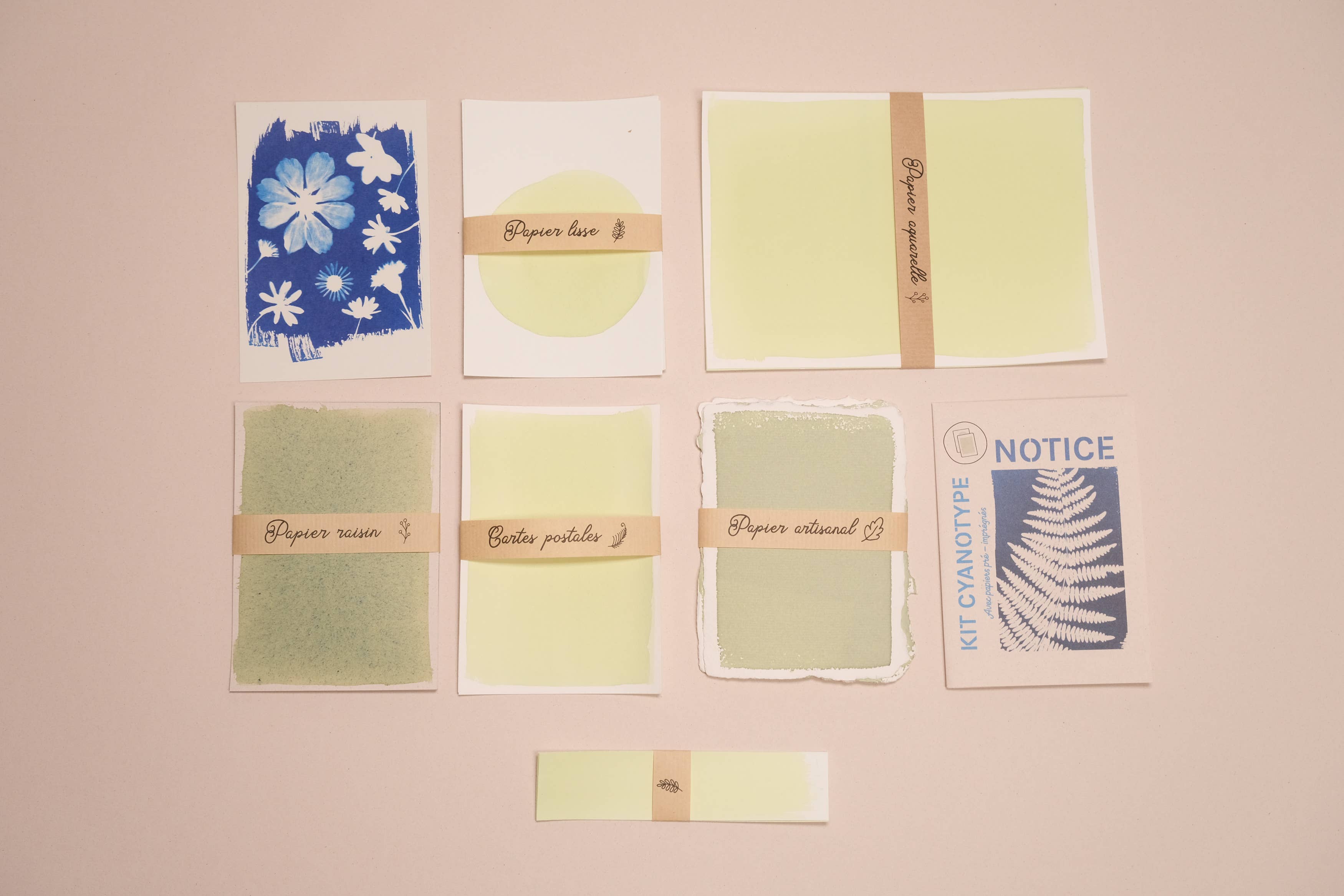 L'Atelier des Epatants – Kit de artesanato DIY por atacado – Kit de cianotipia1