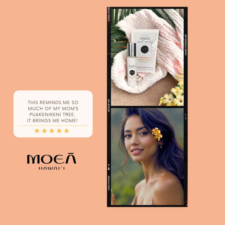 MOEA HAWAII - Wholesale Roll-On Fragrance - Puakenikeni Perfume Oil Roller2