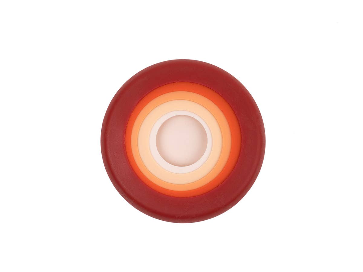 Food Huggers - Vente Sachet de conservation/film alimentaire - Conservateurs alimentaires en silicone réutilisables – Terre cuite (Ensemble de 5)2