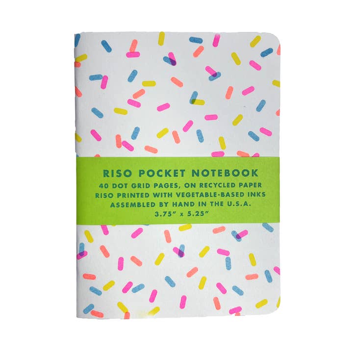 Pocket Notebook - Sprinkles for wholesale by Next Chapter Studio