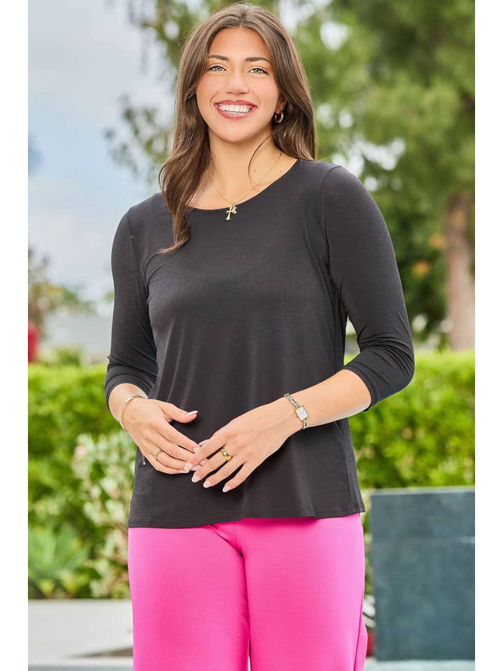Dear Scarlett - Wholesale Blouse - Women's - Our signature classic round neck CL-ROUND