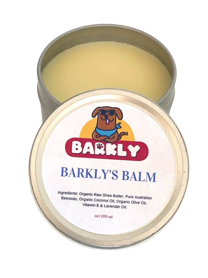 Organic Dog Balm for wholesale by Barkly Natural Dog Treats