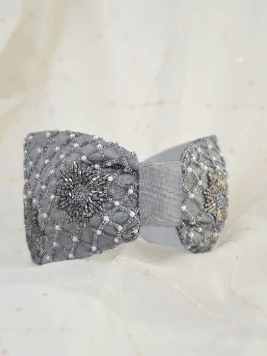 Fascia Larga per Capelli in Pietra Grigia per la vendita all'ingrosso da parte di Mojabella