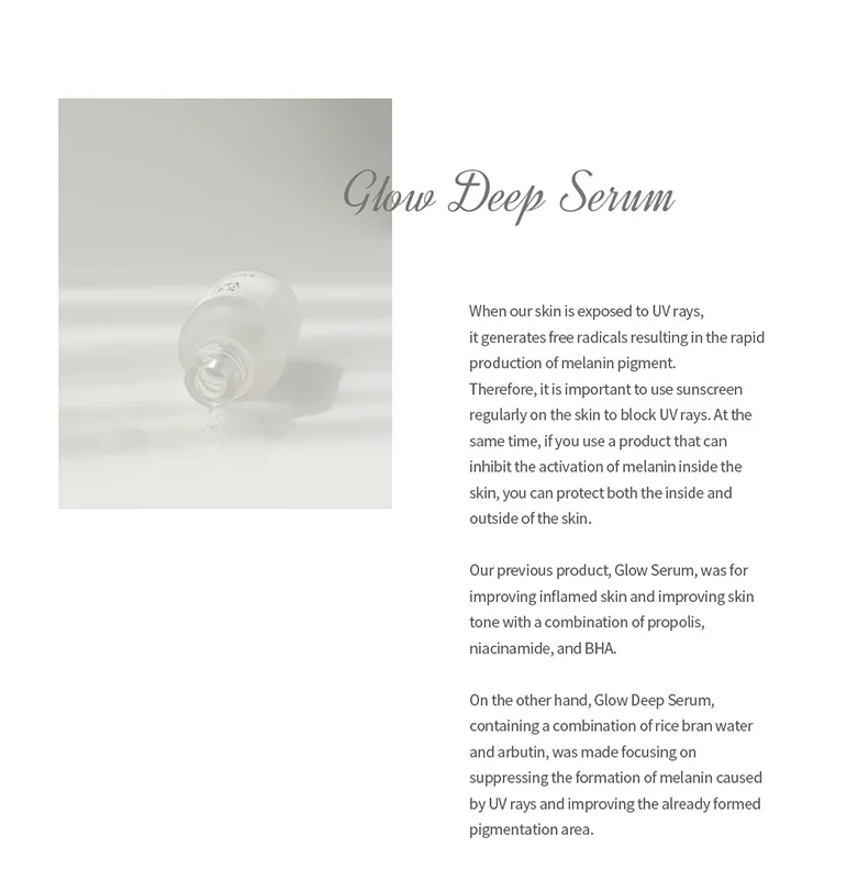 K Motives Beauty - Vente Concentré/sérum pour le visage - Sérum Éclat Profond Beauty of Joseon (Riz + Arbutine) 30ml