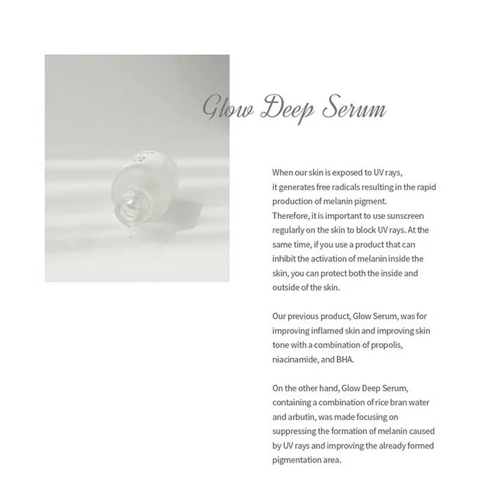 K Motives Beauty - Vente Concentré/sérum pour le visage - Sérum Éclat Profond Beauty of Joseon (Riz + Arbutine) 30ml