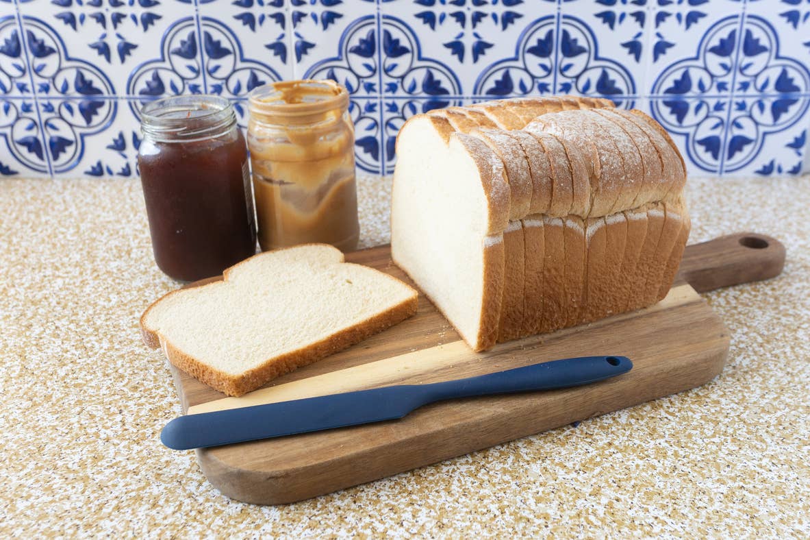 Fox Run Brands - Vendita all'ingrosso Spatole - Spatola per glassa in silicone color navy Fox Run da 23 cm7