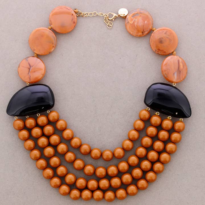 Halskette 4 Harzperlen für den Großhandel von Sonata