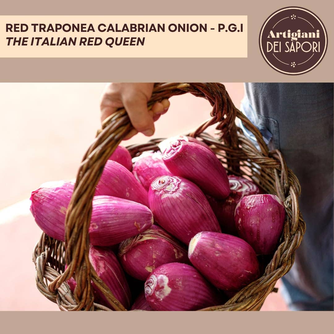 Wholesale Italian Food - Wholesale Pickled Vegetables - Artigiani dei Sapori, Red Tropea Calabrian Onions, 6.3 oz2