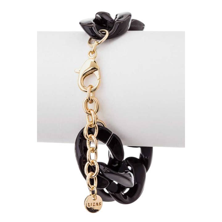 LA Jewelry Plaza - Wholesale Link & Chain Bracelet - Resin Chain Link Fashion Bracelet1