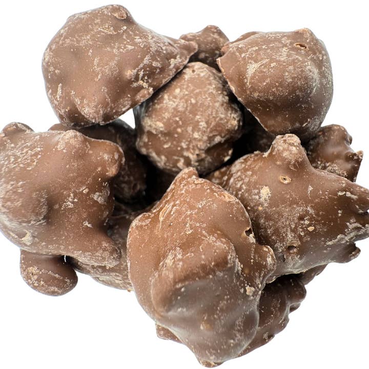 Martin's Country Store LLC - Wholesale Chocolate Covered Sweets - CHOCOLATE MAPLE NUT CLUSTER 8oz